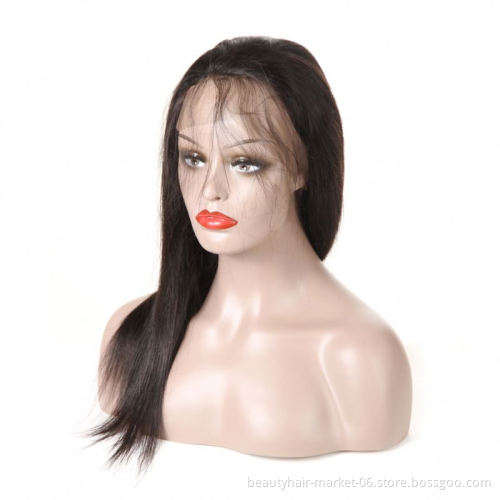 Hot Selling Human Hair Water Wave Full Lace Wig With Baby Hair 10A Grade 100% Human Virgin Brazilian Wigs Water Wave
